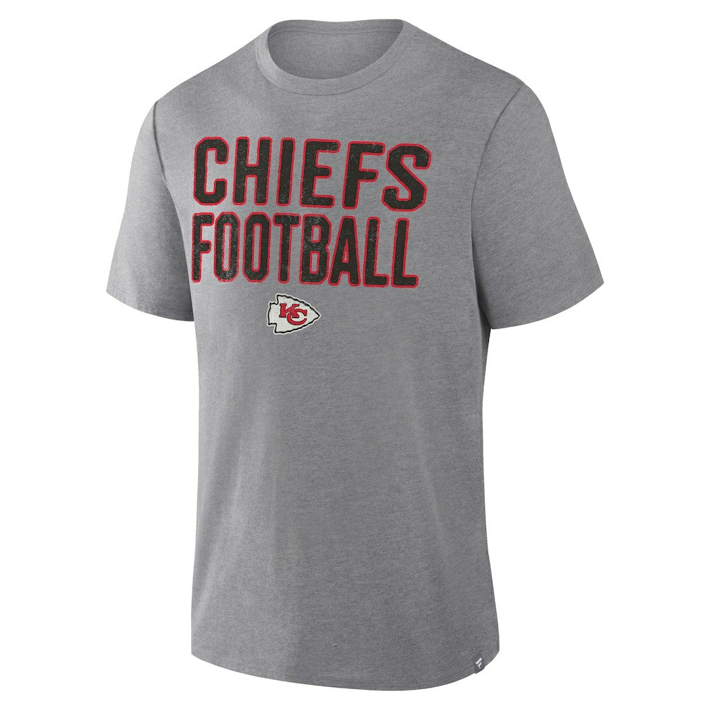 NFL Kansas City Chiefs First Down Tribute Tri-Blend T-Shirt