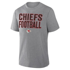 NFL Kansas City Chiefs First Down Tribute Tri-Blend T-Shirt
