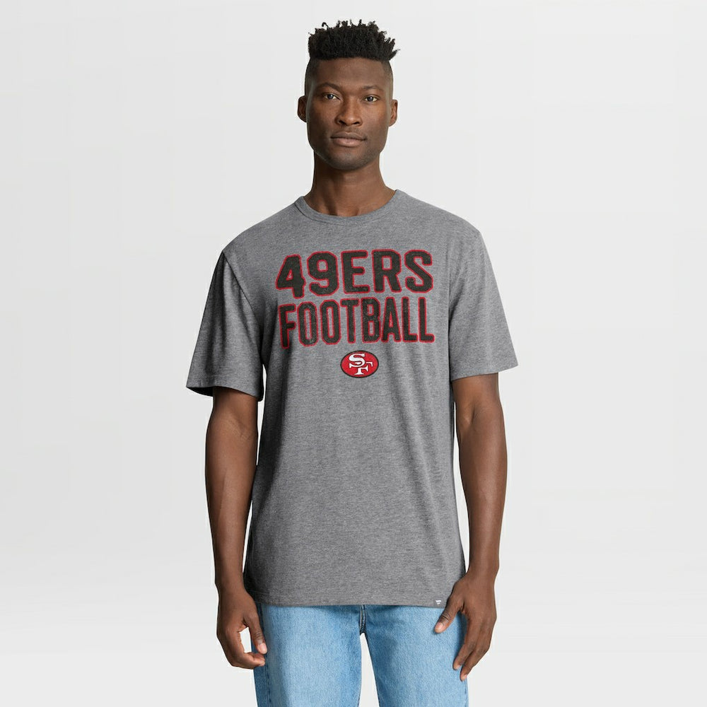 NFL San Francisco 49ers First Down Tribute Tri-Blend T-Shirt