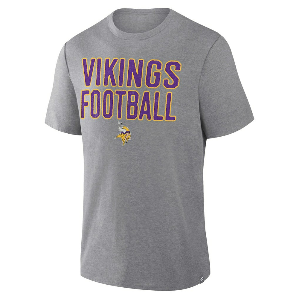 NFL Minnesota Vikings First Down Tribute Tri-Blend T-Shirt