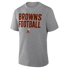 NFL Cleveland Browns First Down Tribute Tri-Blend T-Shirt