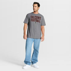 NFL Atlanta Falcons First Down Tribute Tri-Blend T-Shirt