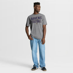 NFL Baltimore Ravens First Down Tribute Tri-Blend T-Shirt