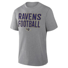 NFL Baltimore Ravens First Down Tribute Tri-Blend T-Shirt