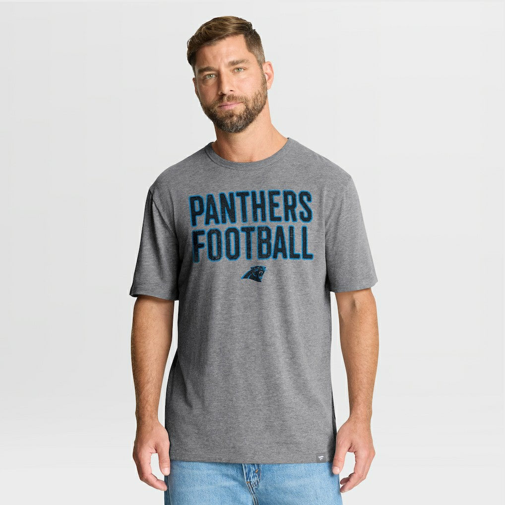 NFL Carolina Panthers First Down Tribute Tri-Blend T-Shirt