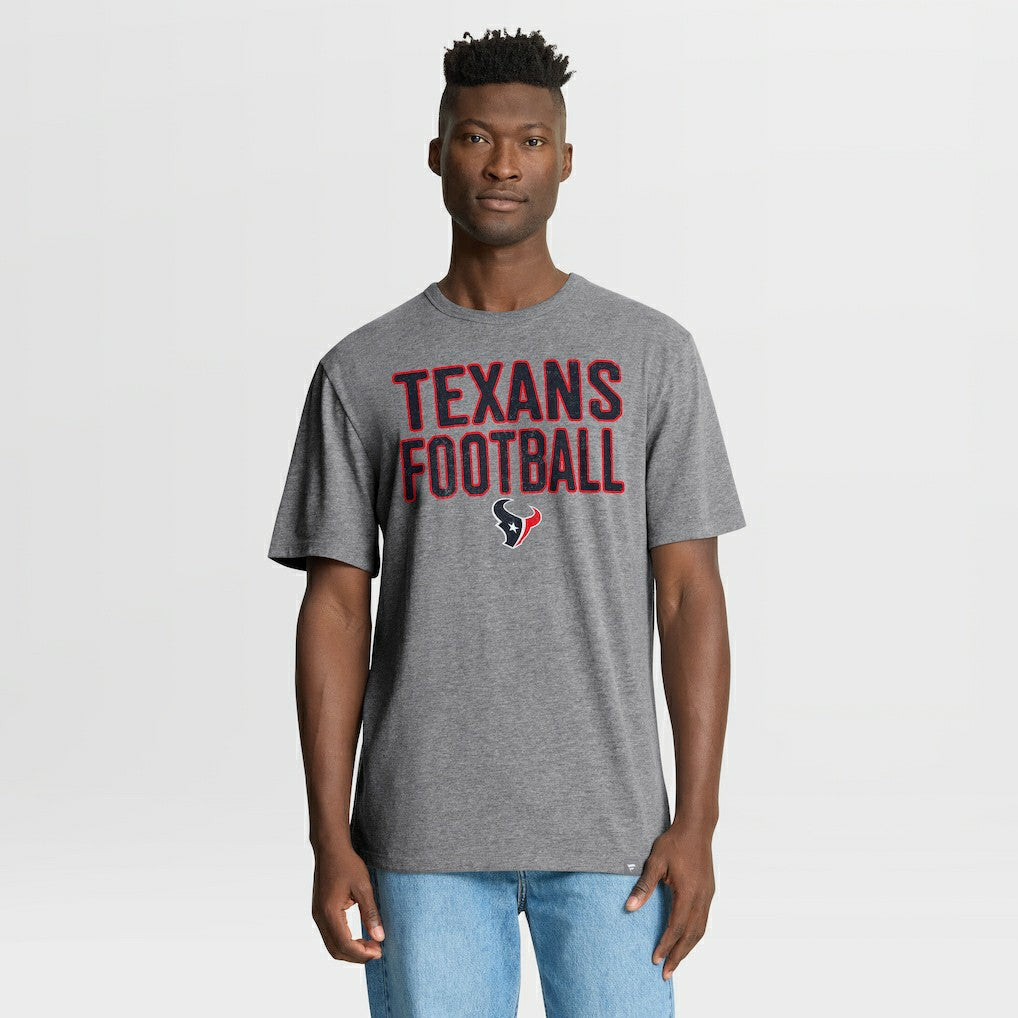 NFL Houston Texans First Down Tribute Tri-Blend T-Shirt