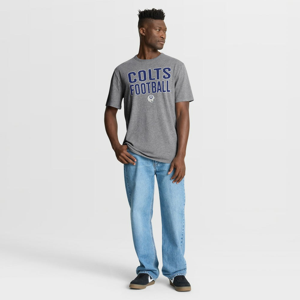 NFL Indianapolis Colts First Down Tribute Tri-Blend T-Shirt