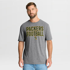 NFL Green Bay Packers First Down Tribute Tri-Blend T-Shirt
