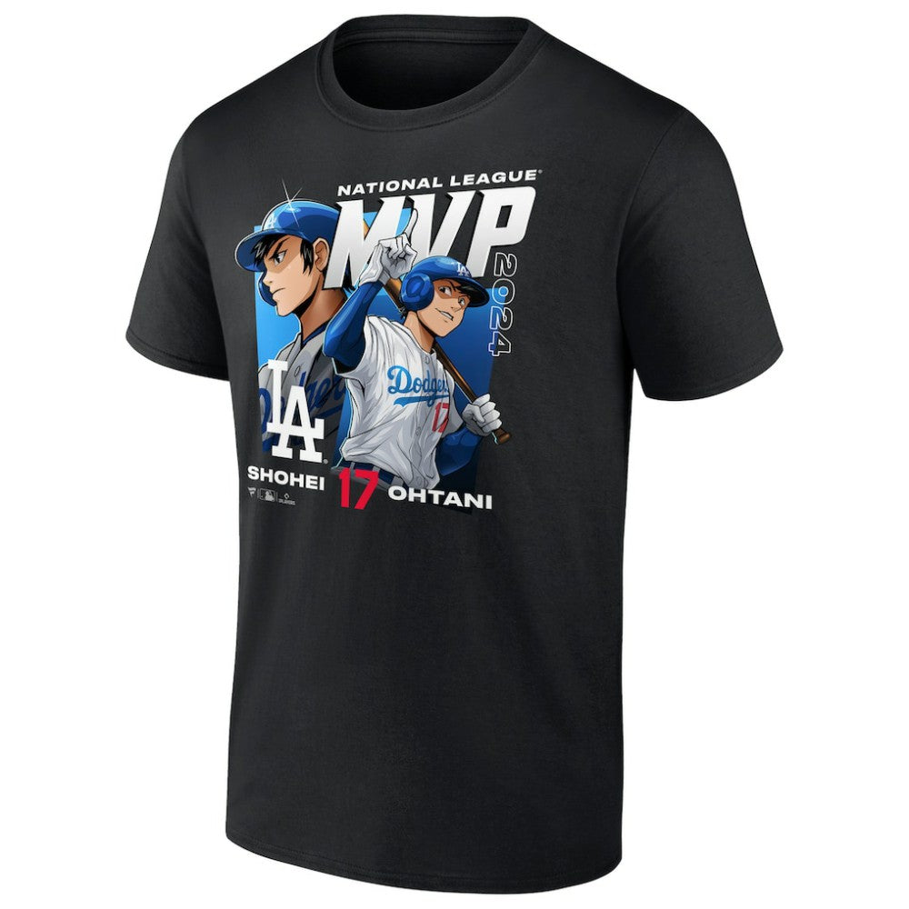 Shohei Ohtani Los Angeles Dodgers 2024 National League MVP Exclusive Anime T-Shirt - Black