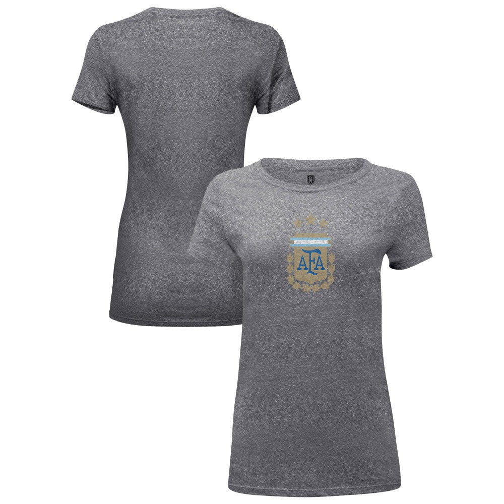 Argentina National Team 1863FC Women's Color Badge Tri-Blend T-Shirt / Soccer Hot sale