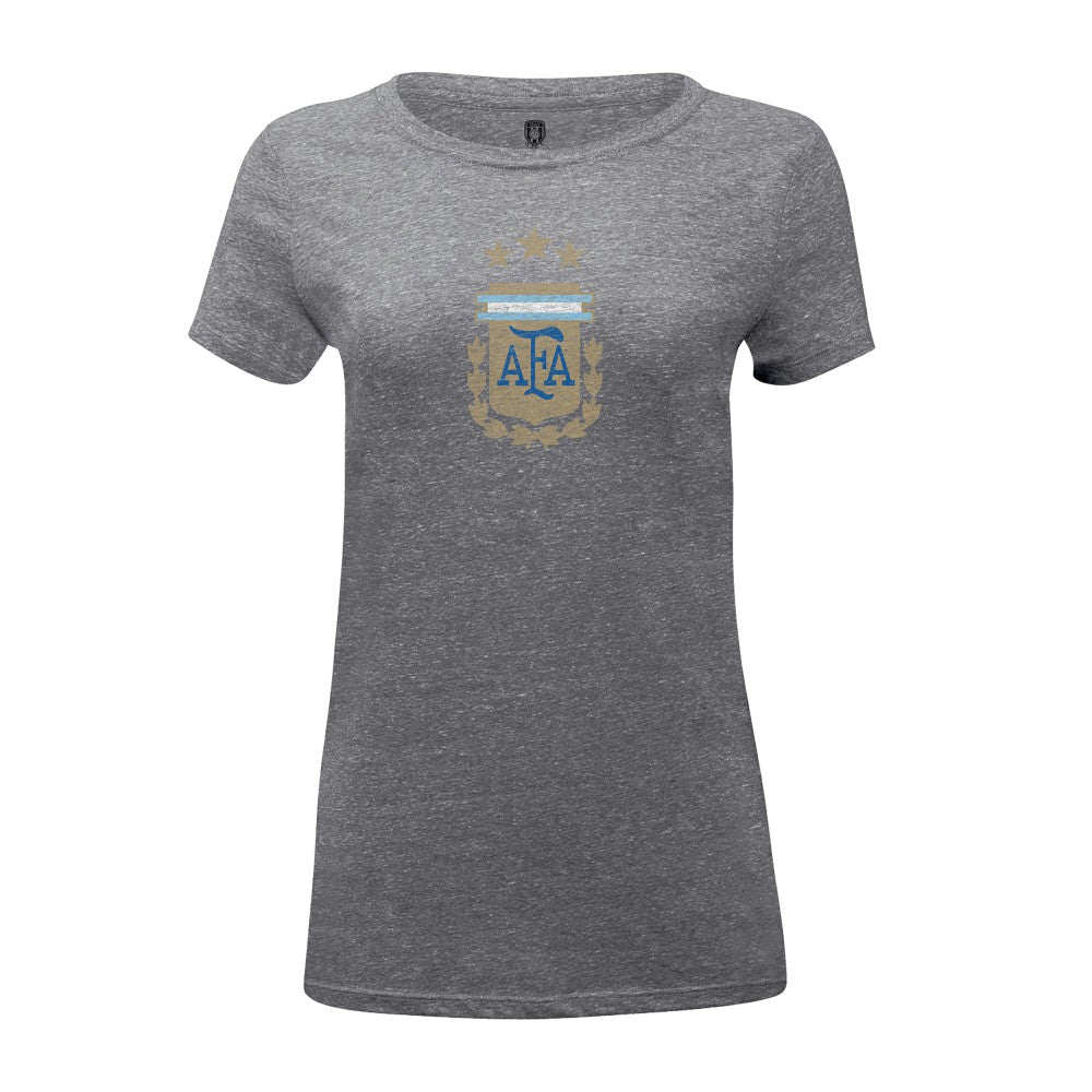 Argentina National Team 1863FC Women's Color Badge Tri-Blend T-Shirt / Soccer Hot sale