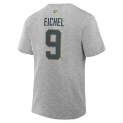 Jack Eichel Vegas Golden Knights Fanatics Authentic Stack Name & Number T-Shirt