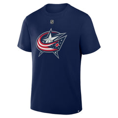 Zach Werenski Columbus Blue Jackets Fanatics Authentic Stack Name & Number T-Shirt
