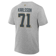William Karlsson Vegas Golden Knights Fanatics Authentic Stack Name & Number T-Shirt