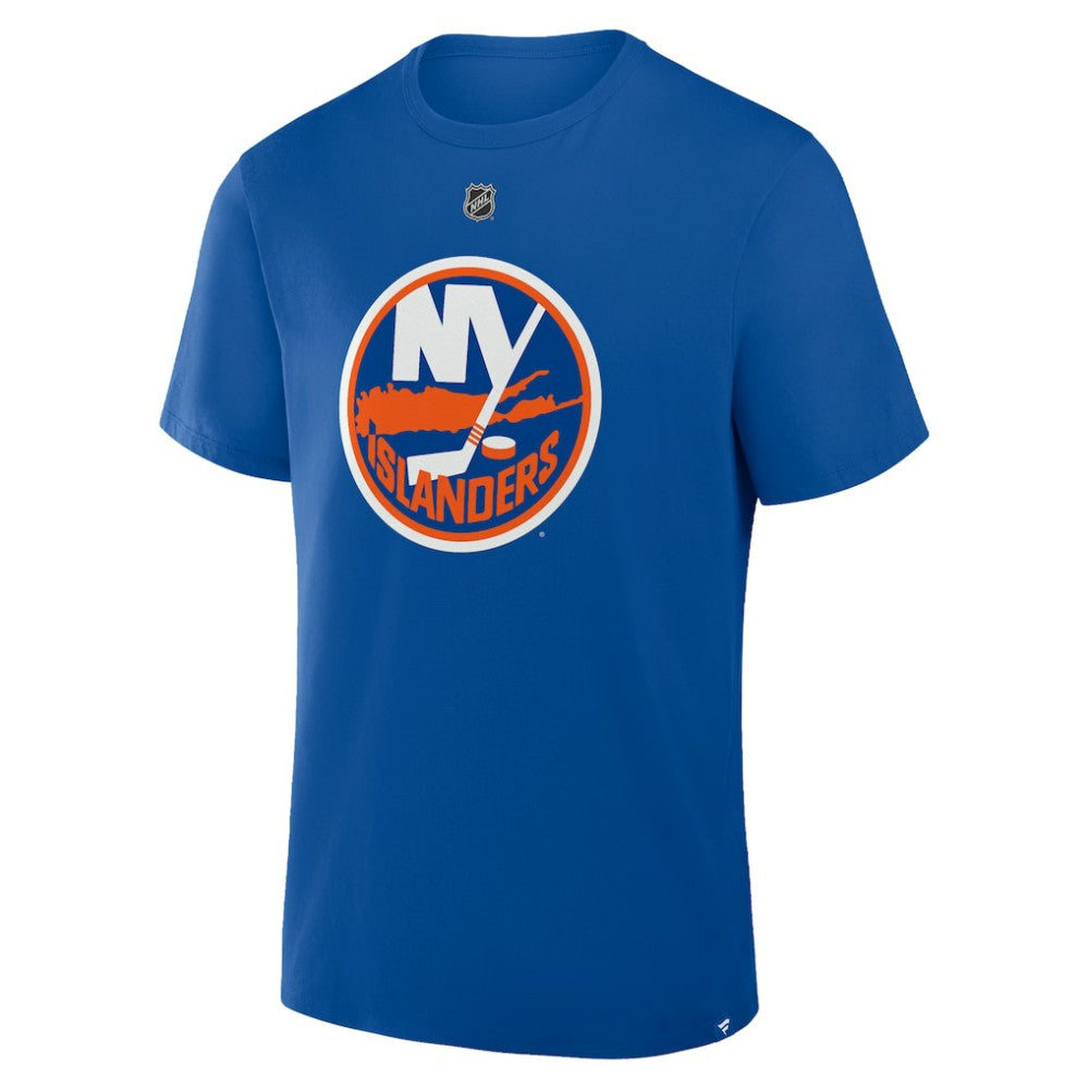 Mathew Barzal New York Islanders Fanatics Authentic Stack Name & Number T-Shirt