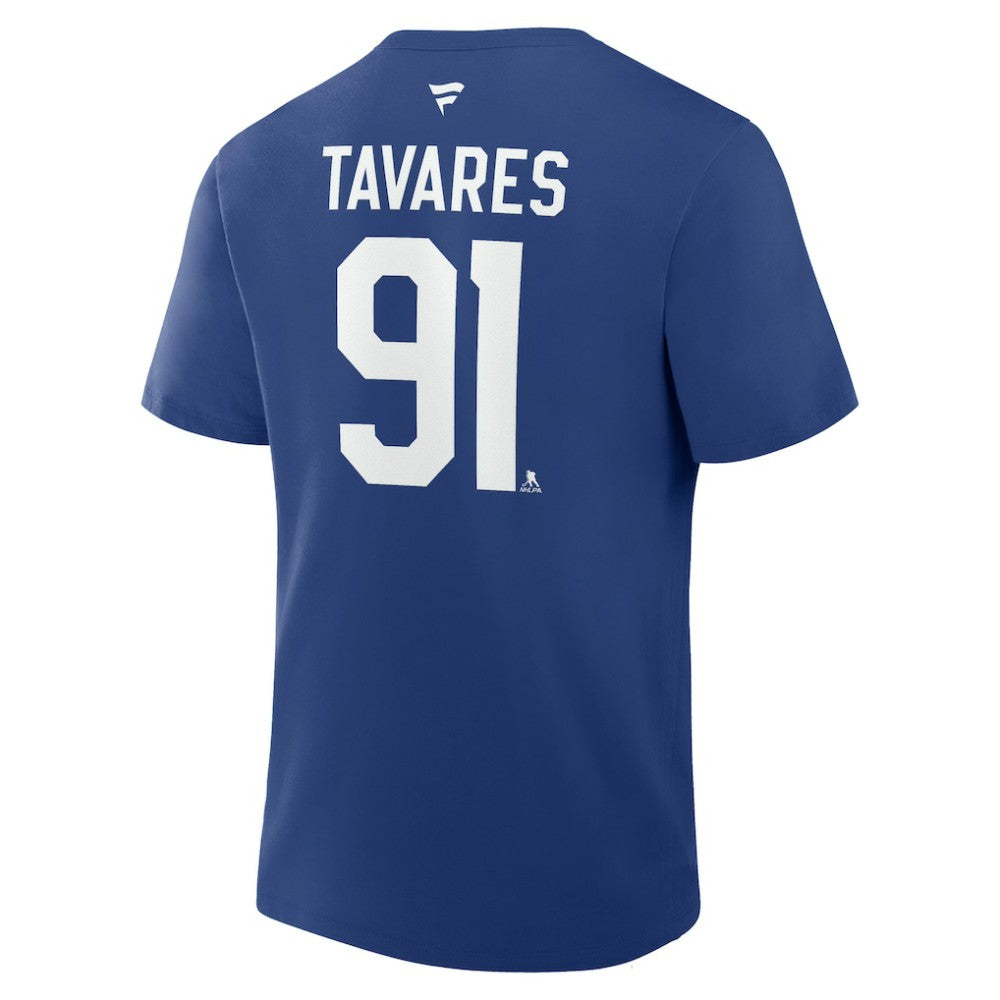 John Tavares Toronto Maple Leafs Fanatics Authentic Stack Name & Number T-Shirt