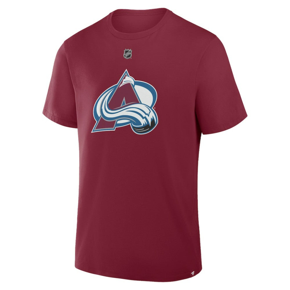 Cale Makar Colorado Avalanche Fanatics Authentic Stack Name & Number T-Shirt