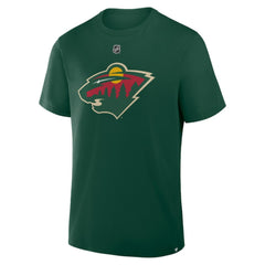 Kirill Kaprizov Minnesota Wild Fanatics Authentic Stack Name & Number T-Shirt