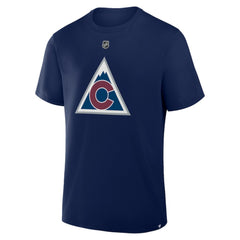 Cale Makar Colorado Avalanche Fanatics Authentic Stack Name & Number T-Shirt