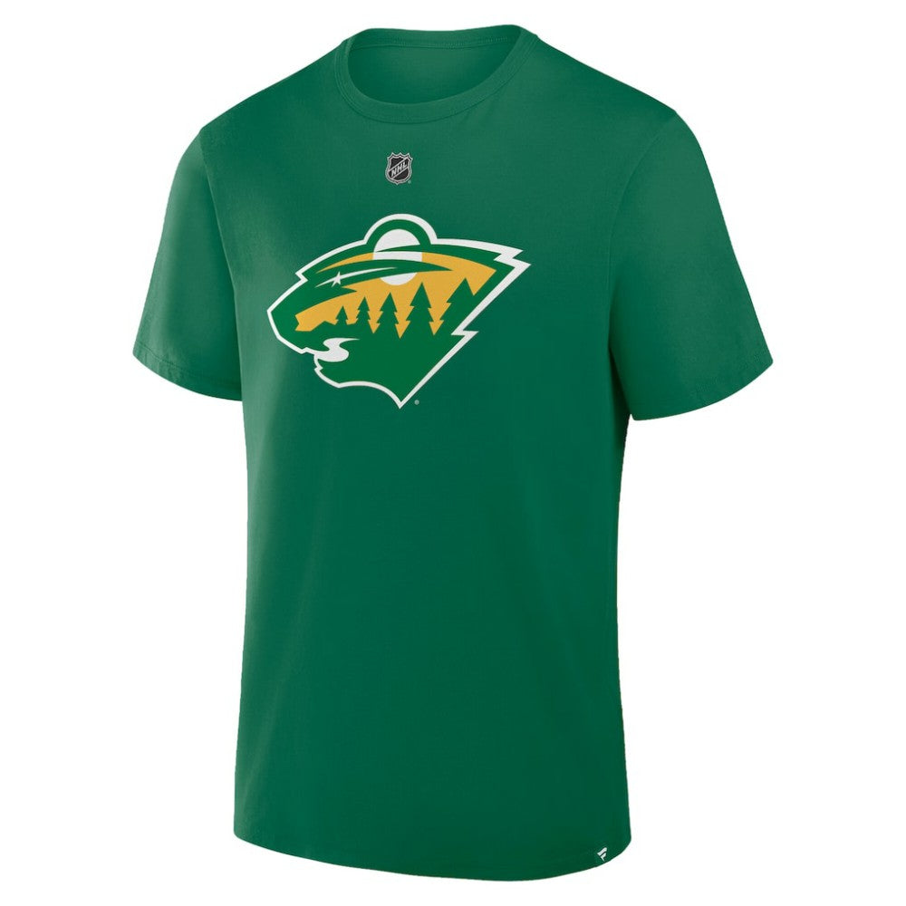 Matthew Boldy Minnesota Wild Fanatics Authentic Stack Name & Number T-Shirt