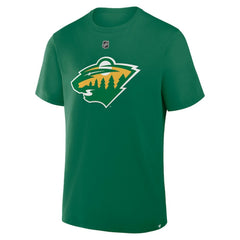 Matthew Boldy Minnesota Wild Fanatics Authentic Stack Name & Number T-Shirt