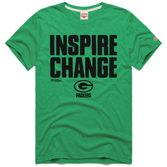 NFL Green Bay Packers Homage Unisex 2024 Inspire Change Tri-Blend T-Shirt