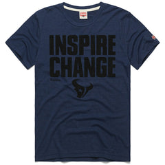 NFL Houston Texans Homage Unisex 2024 Inspire Change Tri-Blend T-Shirt
