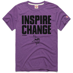 NFL Minnesota Vikings Homage Unisex 2024 Inspire Change Tri-Blend T-Shirt