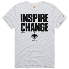 NFL New Orleans Saints Homage Unisex 2024 Inspire Change Tri-Blend T-Shirt