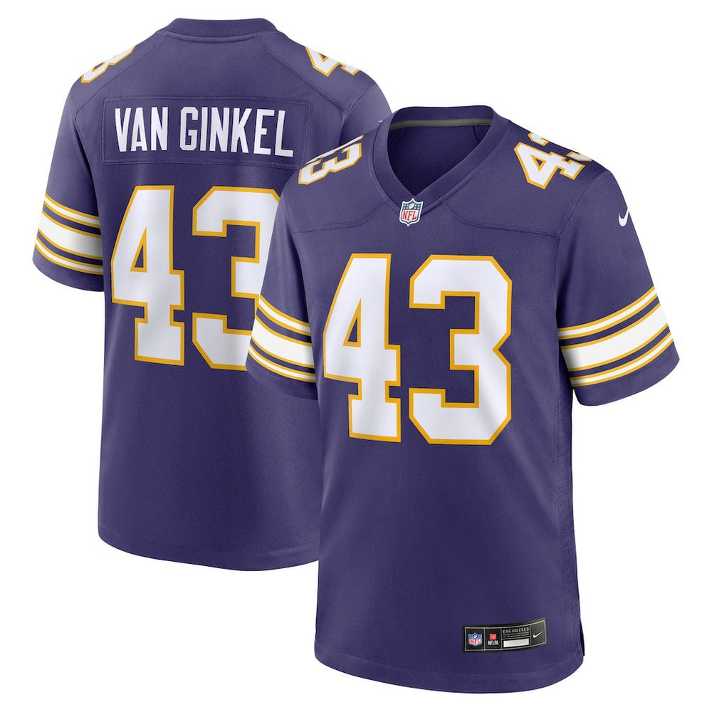 NFL Minnesota Vikings Andrew Van Ginkel  Alternate Game Jersey