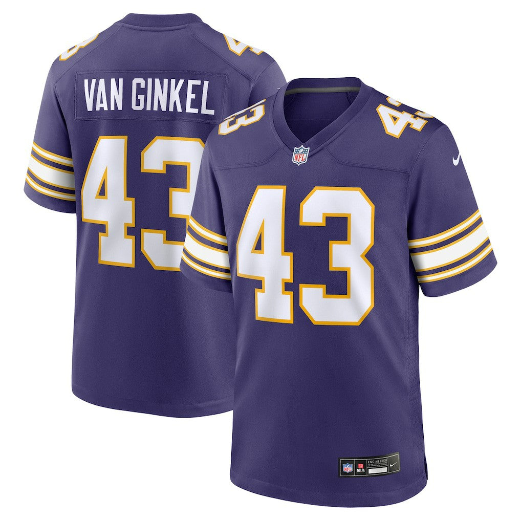 NFL Minnesota Vikings Andrew Van Ginkel  Alternate Game Jersey