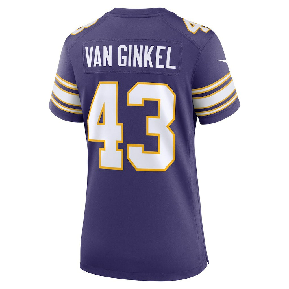 NFL Minnesota Vikings Andrew Van Ginkel  Women's Alternate Game Jersey