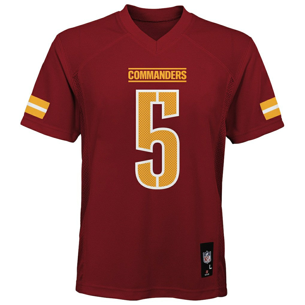 NFL Washington Commanders Jayden Daniels  Youth Replica Player Jersey