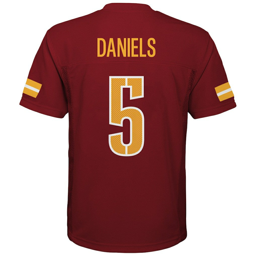 NFL Washington Commanders Jayden Daniels  Youth Replica Player Jersey