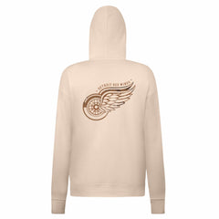 Detroit Red Wings Levelwear Women's Desert Camo Adorn Battalion Pullover Hoodie