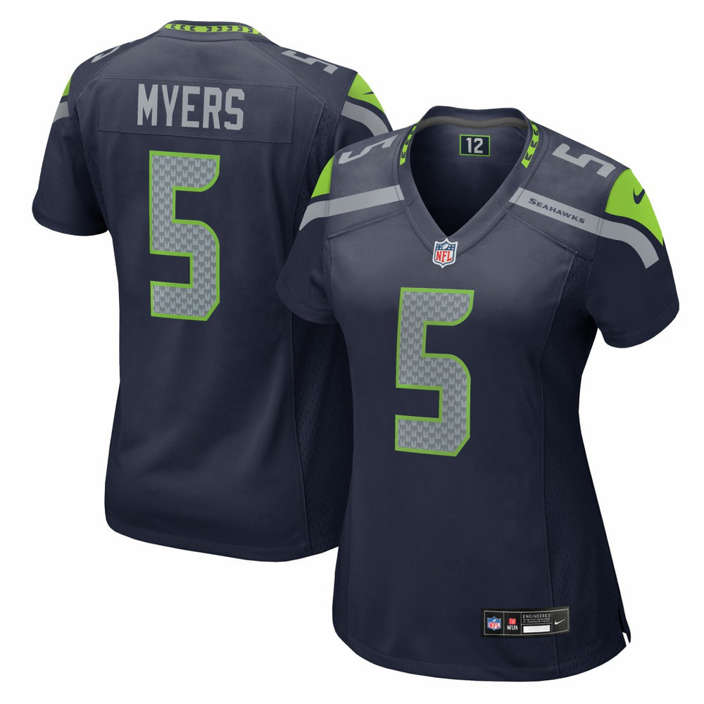 NFL Seattle Seahawks Jason Myers  Women's Team Game Jersey