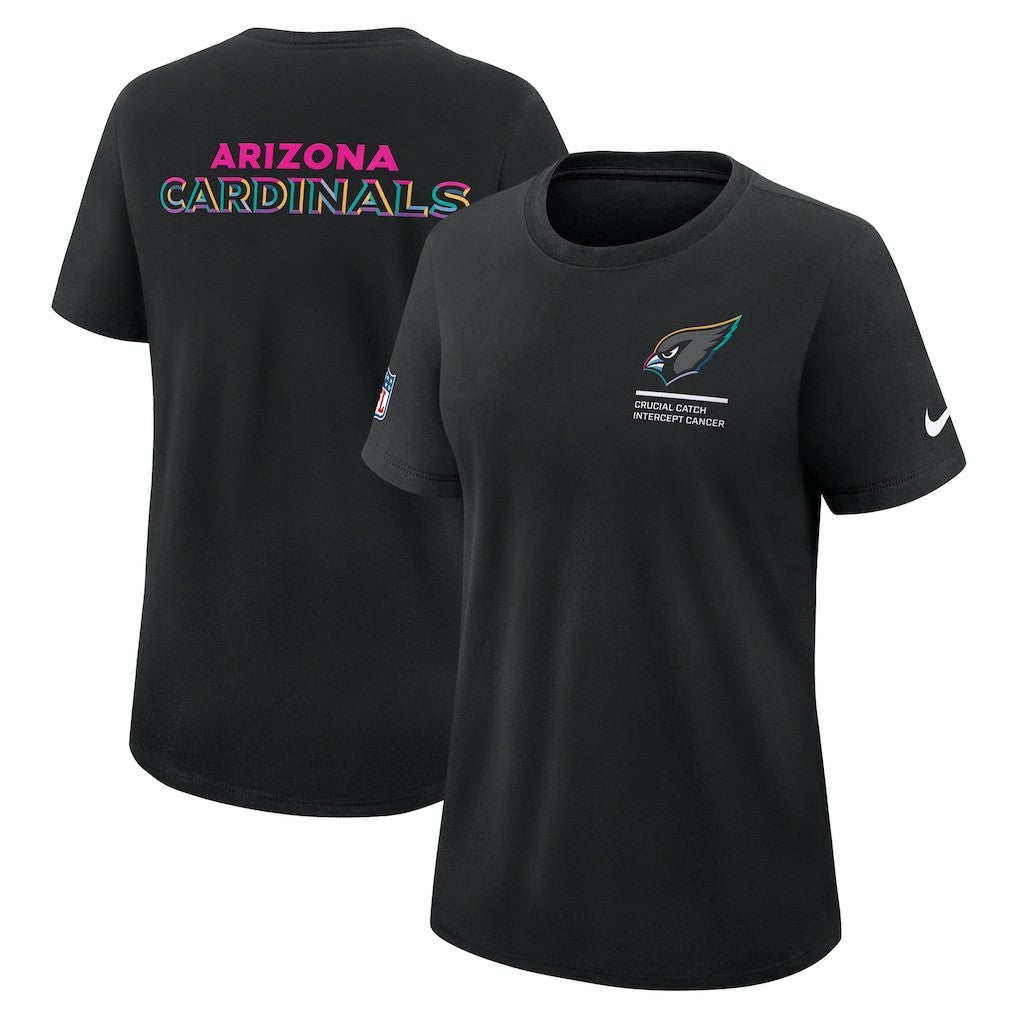 NFL Arizona Cardinals Women's 2025 NFL Crucial Catch Tri-Blend Dri-FIT T-Shirt