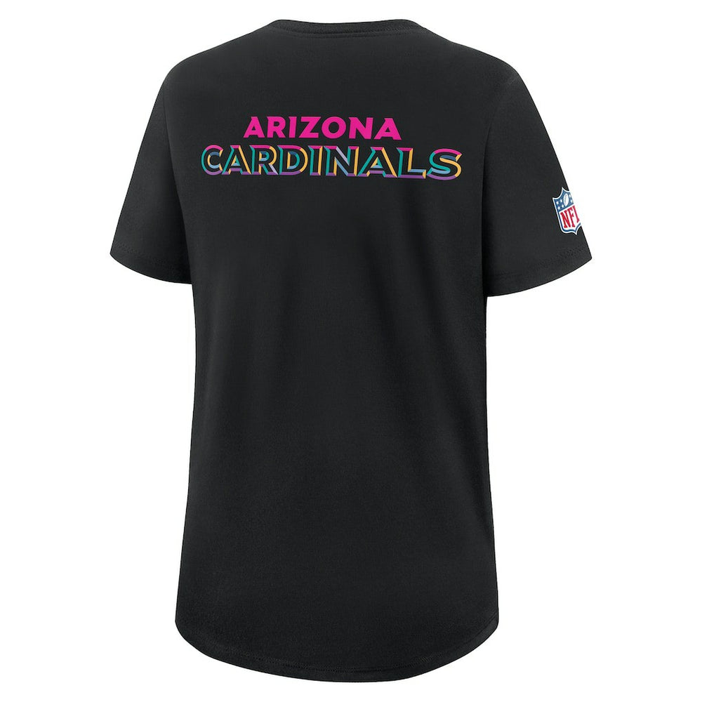 NFL Arizona Cardinals Women's 2025 NFL Crucial Catch Tri-Blend Dri-FIT T-Shirt