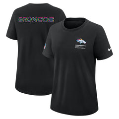 NFL Denver Broncos Women's 2025 NFL Crucial Catch Tri-Blend Dri-FIT T-Shirt