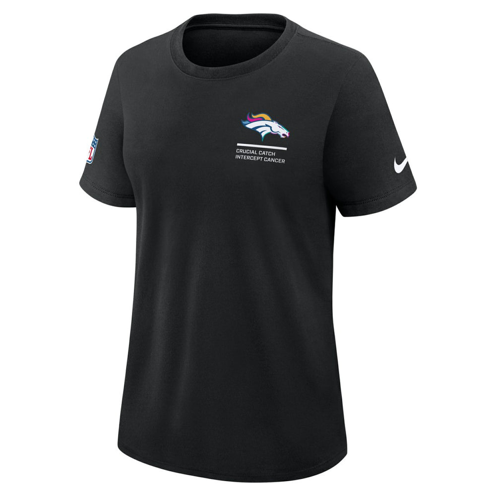 NFL Denver Broncos Women's 2025 NFL Crucial Catch Tri-Blend Dri-FIT T-Shirt
