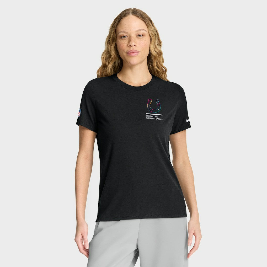 NFL Indianapolis Colts Women's 2025 NFL Crucial Catch Tri-Blend Dri-FIT T-Shirt