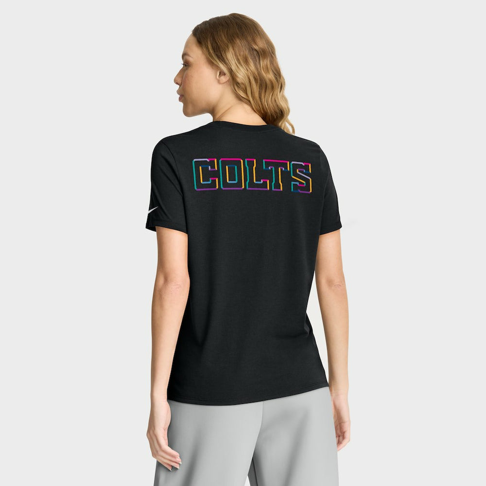 NFL Indianapolis Colts Women's 2025 NFL Crucial Catch Tri-Blend Dri-FIT T-Shirt