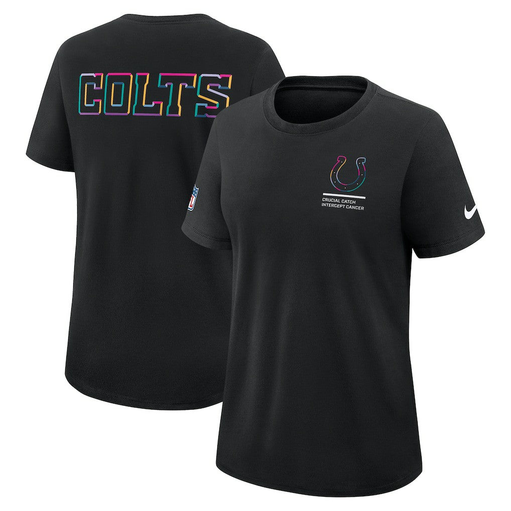 NFL Indianapolis Colts Women's 2025 NFL Crucial Catch Tri-Blend Dri-FIT T-Shirt