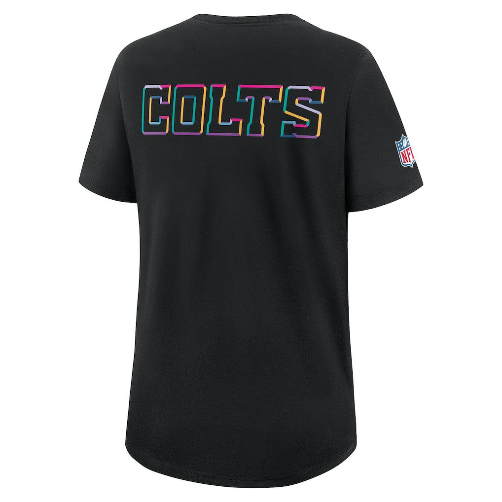 NFL Indianapolis Colts Women's 2025 NFL Crucial Catch Tri-Blend Dri-FIT T-Shirt