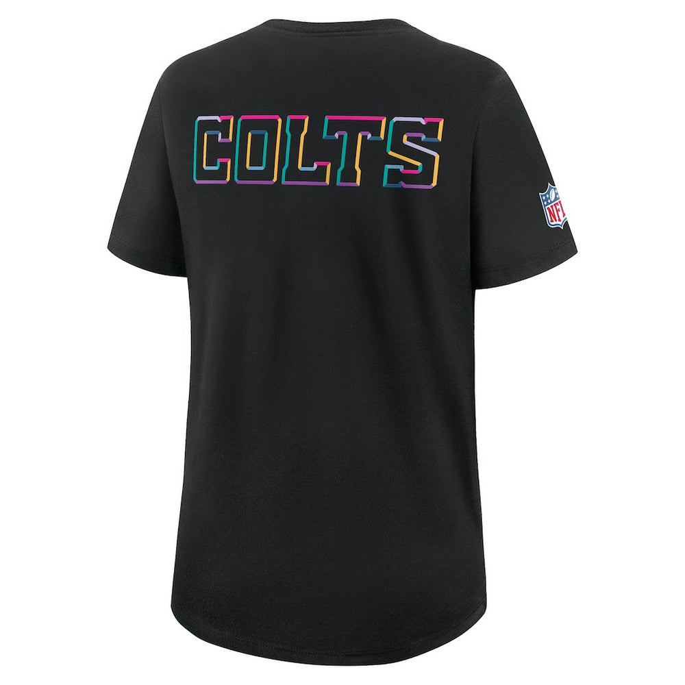 NFL Indianapolis Colts Women's 2025 NFL Crucial Catch Tri-Blend Dri-FIT T-Shirt