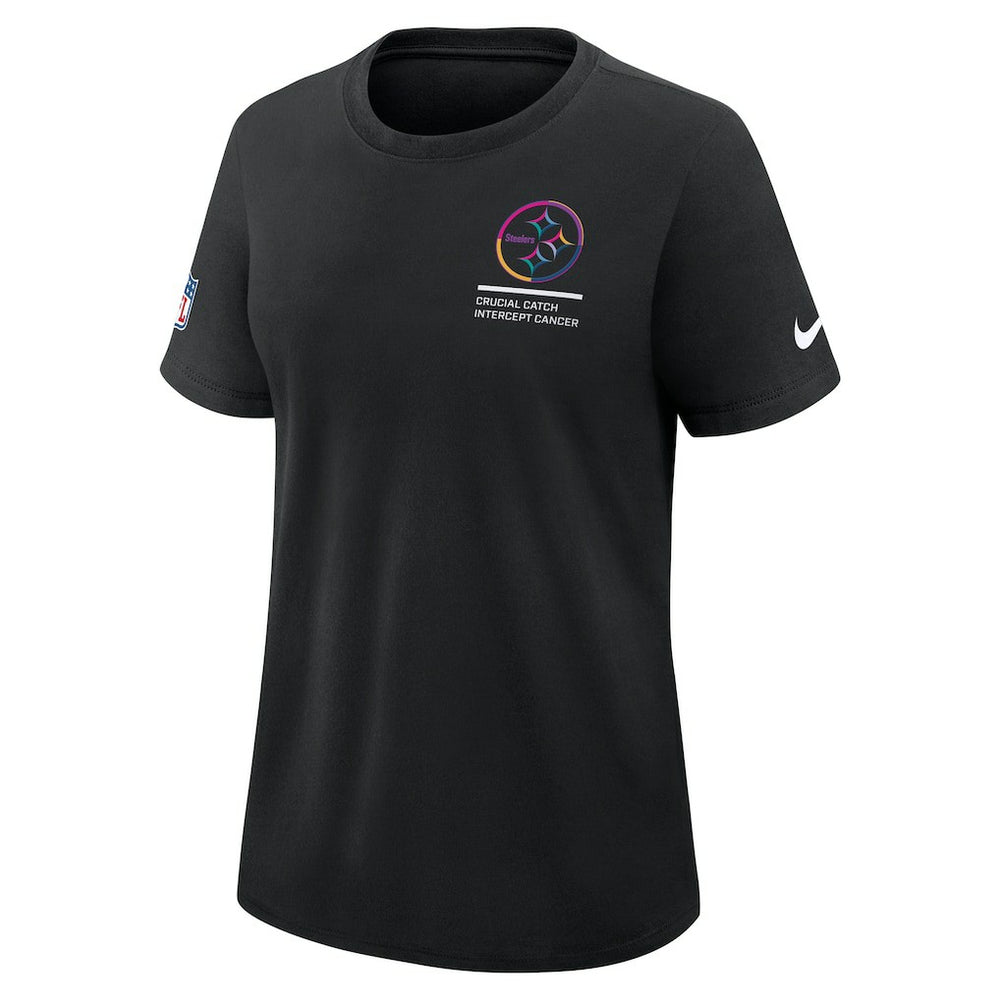 NFL Pittsburgh Steelers Women's 2025 NFL Crucial Catch Tri-Blend Dri-FIT T-Shirt