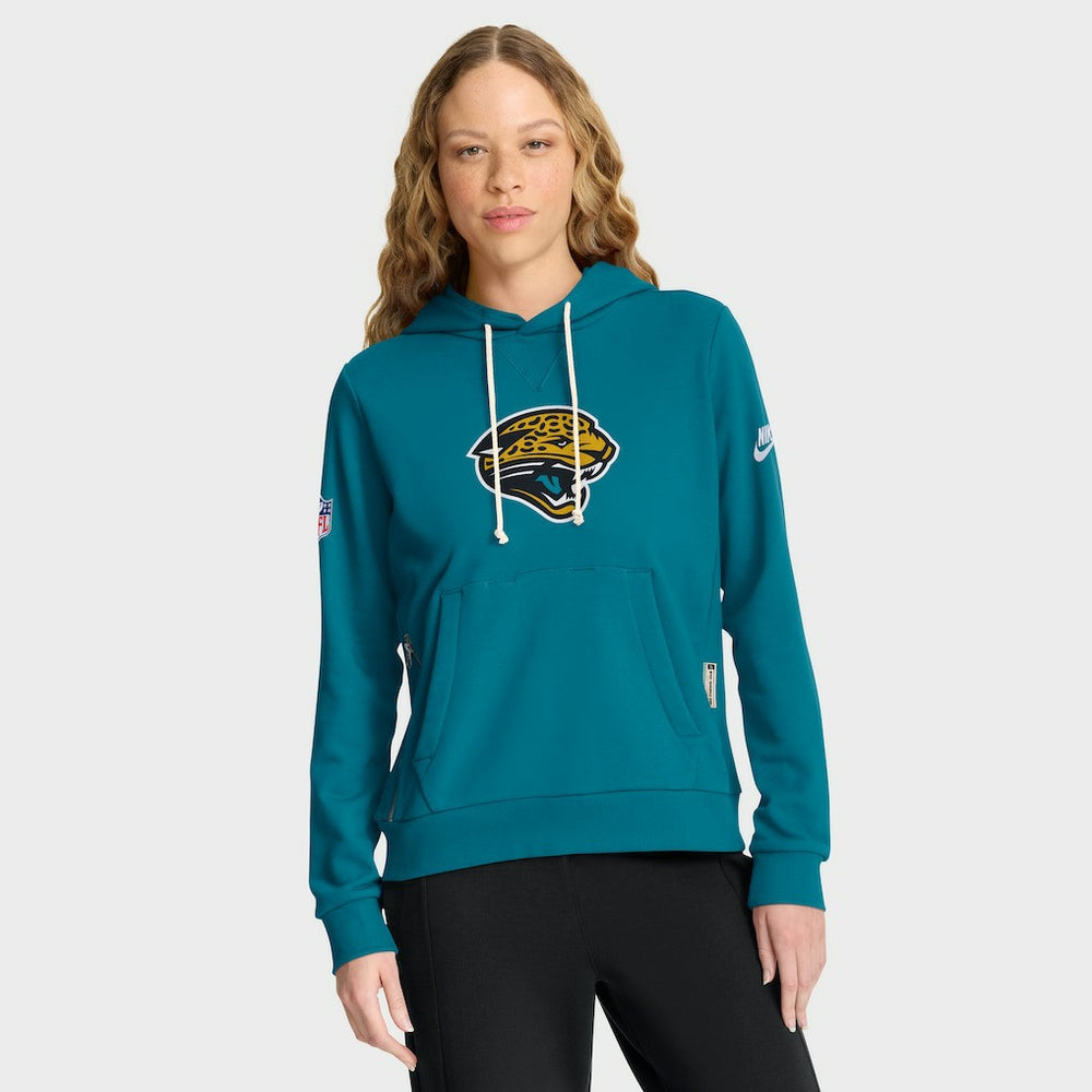 NFL Jacksonville Jaguars Women's Throwback Sideline Standard Issue Dri-FIT Hoodie