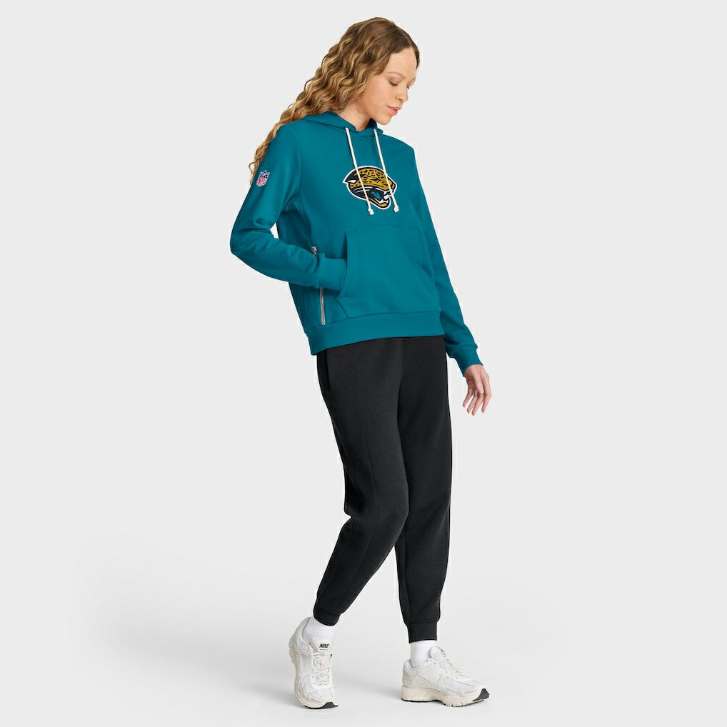 NFL Jacksonville Jaguars Women's Throwback Sideline Standard Issue Dri-FIT Hoodie