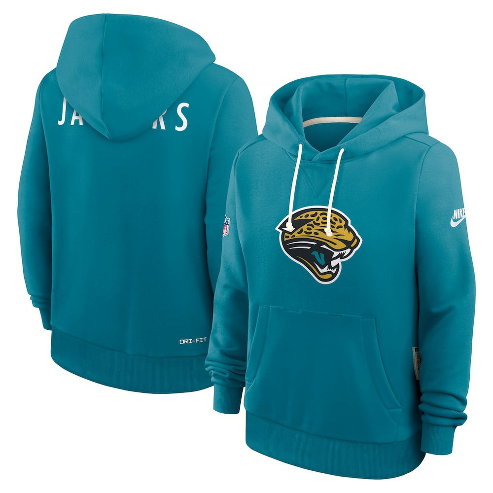 NFL Jacksonville Jaguars Women's Throwback Sideline Standard Issue Dri-FIT Hoodie