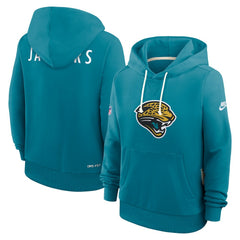 NFL Jacksonville Jaguars Women's Throwback Sideline Standard Issue Dri-FIT Hoodie